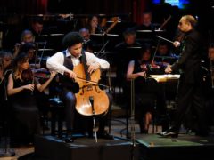 Cellist Sheku Kanneh-Mason, who has been honoured with an MBE (Mark Allan/BBC/PA)