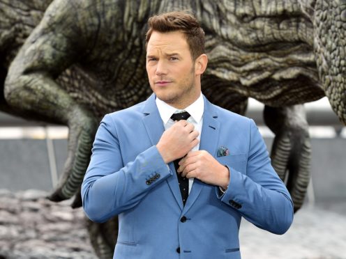 Chris Pratt was previously married to the actress Anna Faris (Ian West/PA)