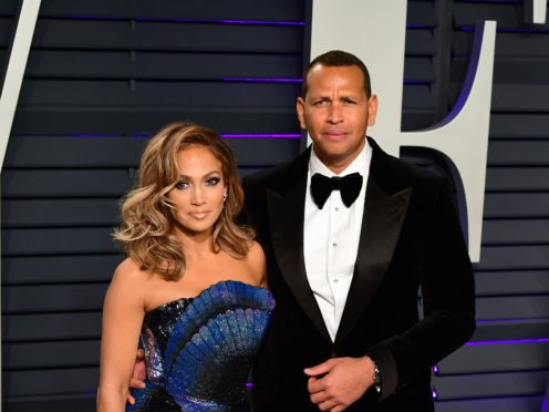 Jennifer Lopez and Alex Rodriguez (Ian West/PA)