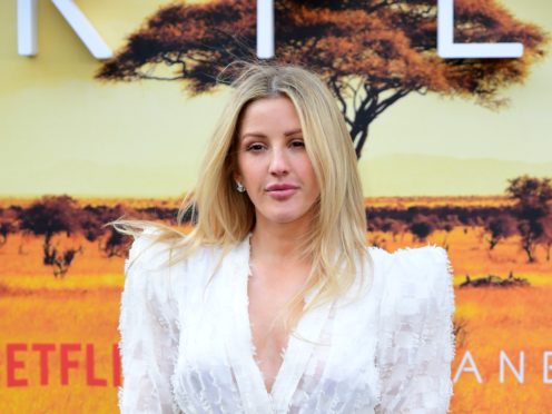 Ellie Goulding was among the celebrities to marry this year (Ian West/PA)