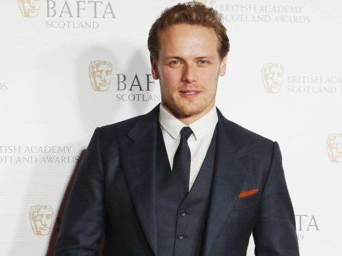 Outlander star Sam Heughan said he was ‘so fortunate’ to be playing Paul Newman (Jane Barlow/PA)