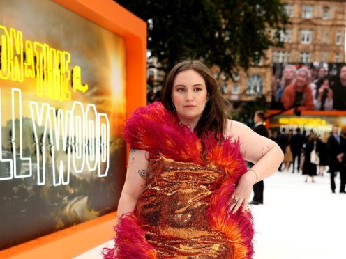 Lena Dunham said she struggles with dating in the UK since going sober (Isabel Infantes/PA)