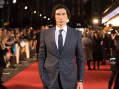 Hollywood actor Adam Driver has been accused of walking out of an interview over a clip from one of his latest films (David Parry/PA)