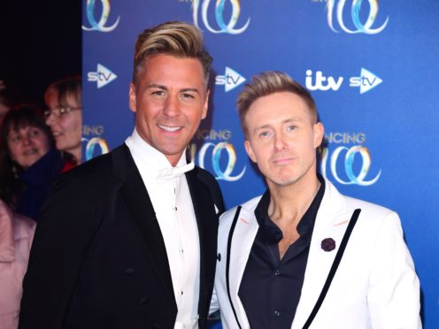 Matt Evers and Ian “H” Watkins (Ian West/PA)