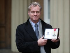 Director Christopher Nolan after he was made a Commander of the British Empire (Andrew Matthews/PA)
