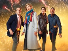 Bradley Walsh, Jodie Whittaker, Mandip Gill and Tosin Cole in Doctor Who (Henrik Knudsen/BBC Studios/PA)