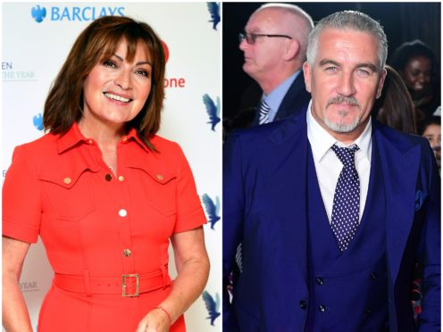 Lorraine Kelly takes dig at Paul Hollywood (PA Archive/PA)