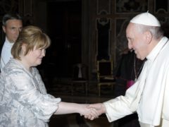 Susan Boyle and Pope Francis (The Vatican)