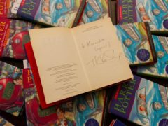Harry Potter and the Chamber of Secrets book signed by JK Rowling and other Mark Cavoto books from the series up for auction (Emma Errington/Hansons)