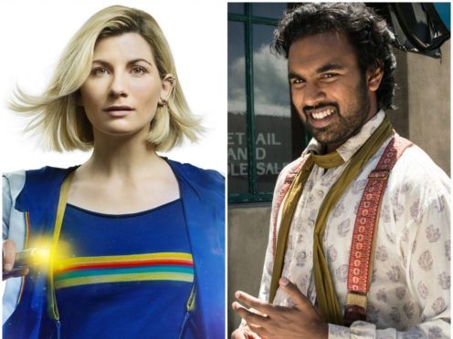 Jodie Whittaker returns in Doctor Who and Himesh Patel stars in The Luminaries (PA)