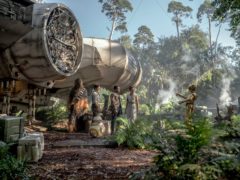 Chewbacca (Joonas Suotamo), Poe (Oscar Isaac), Finn (John Boyega), Rey (Daisy Ridley) and C-3PO (Anthony Daniels) in STAR WARS: THE RISE OF SKYWALKER (LucasFilm/Disney)