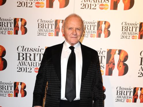 Sir Anthony Hopkins is among the British Oscar nominees (Ian West/PA)