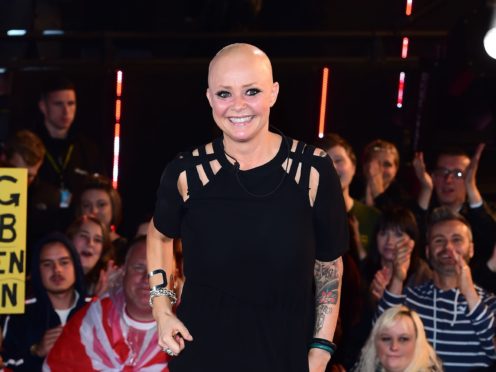 Gail Porter chooses to embrace her hair loss (Ian West/PA)