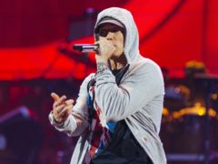 Eminem has surprised fans by releasing a new album accompanied by a music video condemning gun violence (Jeremy Deputat/PA)