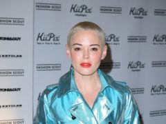 Rose McGowan spoke out over the ‘Hollywood’ attitude to short hair (Ian West/PA)