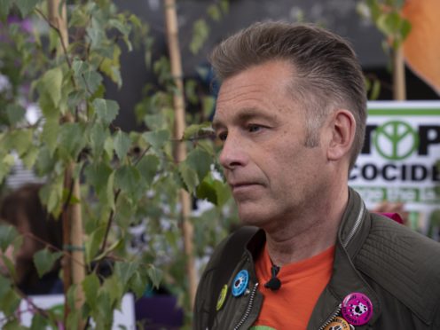 Chris Packham’s new programme 7.7 Billion People And Counting airs next week (Giles Anderson/PA)