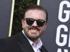 Ricky Gervais touched on Harvey Weinstein, Jeffrey Epstein and Prince Andrew during the Golden Globes ceremony (Jordan Strauss/Invision/AP)