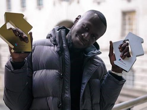 Stormzy tops both the charts (Kaylum Dennis/PA)