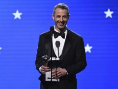 Succession star Jeremy Strong won best actor in a drama series for Succession at the 25th annual Critics’ Choice Awards (AP Photo/Chris Pizzello)