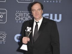 Quentin Tarantino’s Once Upon A Time… In Hollywood was named best picture at the Critics’ Choice Awards (Richard Shotwell/Invision/AP)