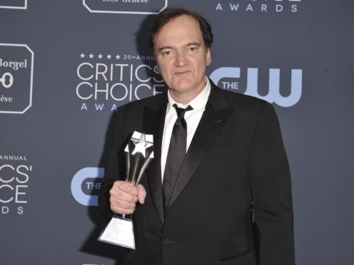 Quentin Tarantino’s Once Upon A Time… In Hollywood was named best picture at the Critics’ Choice Awards (Richard Shotwell/Invision/AP)