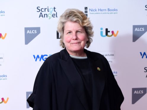 Sandi Toksvig is leaving the Bake Off tent (Ian West/PA)