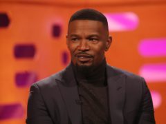 Jamie Foxx being filmed for The Graham Norton Show (Isabel Infantes/PA)