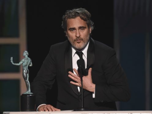Phoenix picked up a best actor award (Chris Pizzello/AP)