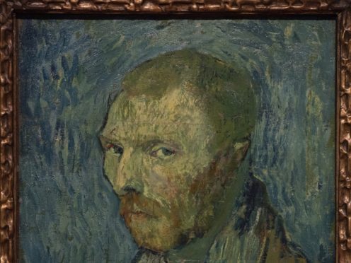 The previously contested painting by Dutch master Vincent van Gogh (Peter Dejong/AP)