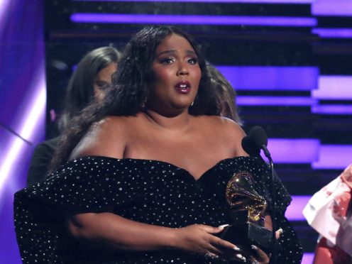 Lizzo delivered a rousing acceptance speech as she became a Grammy Award winner (Matt Sayles/Invision/AP)