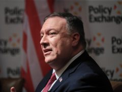 Mike Pompeo has said he is ‘confident’ the UK and US can work through their differences on Huawei (Aaron Chown/PA)