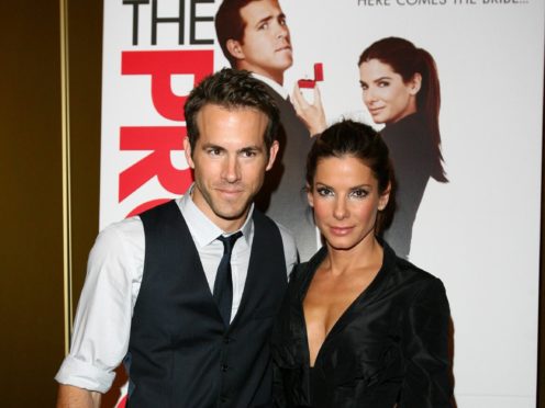 Sandra Bullock and Ryan Reynolds ahead of the release of The Proposal (Johnny Green/PA)