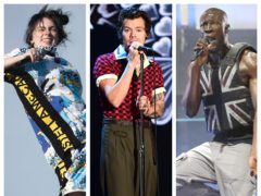 Billie Eilish, Harry Styles and Stormzy will perform at this year’s Brit Awards ceremony (PA)