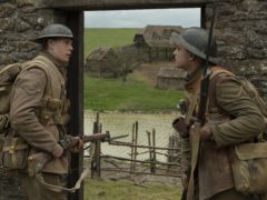 (from left) Schofield (George MacKay) and Blake (Dean-Charles Chapman) in 1917, the new epic from Oscar®-winning filmmaker Sam Mendes.