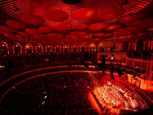 Patrick Hawes conducts the Royal Philharmonic Orchestra (Matt Crossick/PA)