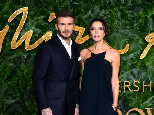 David and Victoria Beckham (Ian West/PA)