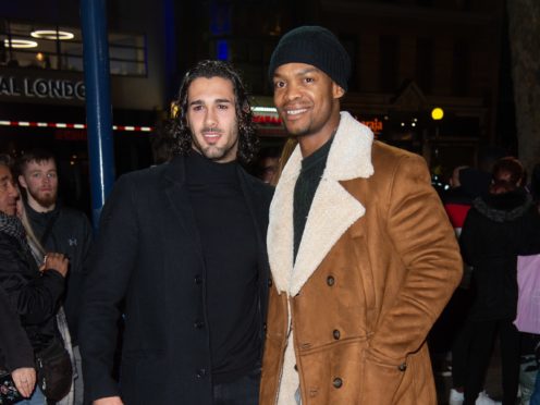 Graziano Di Prima and Johannes Radebe (Matt Crossick/PA)