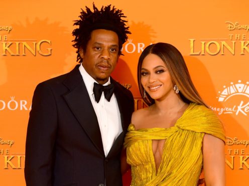 Jay-Z and Beyonce (Ian West/PA)