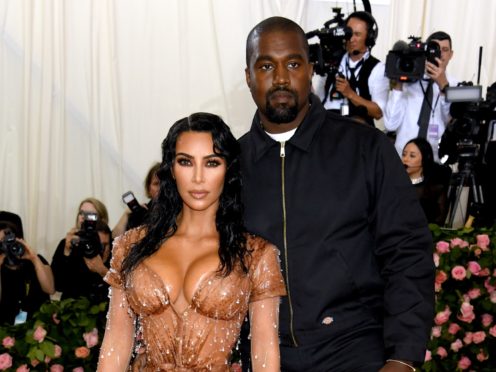 Kim Kardashian West and husband Kanye West have given fans a tour of their minimalist mansion (Jennifer Graylock/PA)