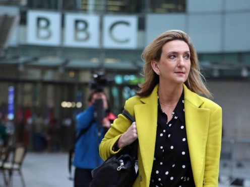 Victoria Derbyshire hits back as BBC boss praises ‘original journalism’ (Yui Mok/PA)