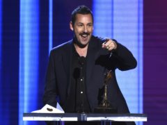 Adam Sandler made light of his Oscars snub as he won best actor at the 35th Film Independent Spirit Awards (AP Photo/Chris Pizzello)