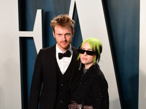 Finneas O’Connell and Billie Eilish wrote the theme song for No Time To Die (Ian West/PA)