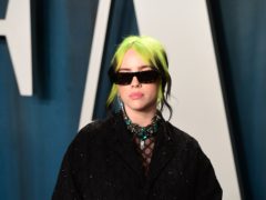 Billie Eilish’s James Bond song on course to debut at number one (Ian West/PA)
