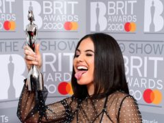 Brit Award winner Mabel has admitted to clearing a space in her house for the trophy – before the ceremony (Ian West/PA)