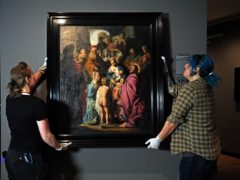 The Rembrandt is going on display for the first time (Kirsty O’Connor/PA)