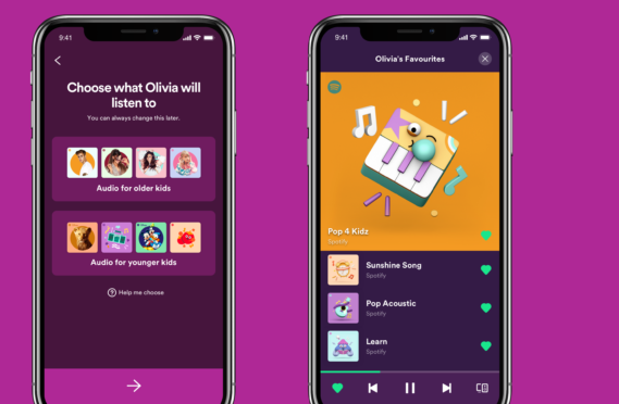Spotify Kids app launches in the UK (Spotify/PA)