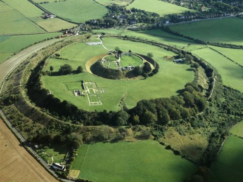 Old Sarum in Wiltshire (English Heritage)