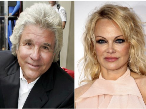 Jon Peters and Pamela Anderson (AP)