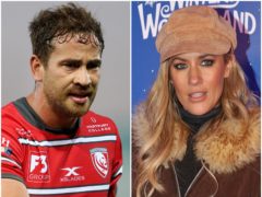 Danny Cipriani and his rugby teammates will pay tribute to Caroline Flack at their next game (PA)