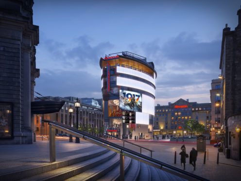 An artist’s impression of the planned new Filmhouse building in Edinburgh (Richard Murphy Architects/PA)
